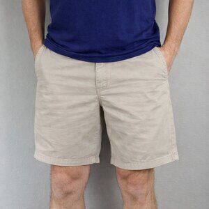 Duck Head Men's Beige Cargo Shorts, size 38